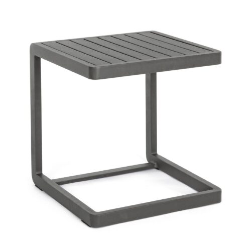 KONNOR szürkésbarna kerti lerakóasztal 40cm KONNOR szürkésbarna kerti lerakóasztal 40cm