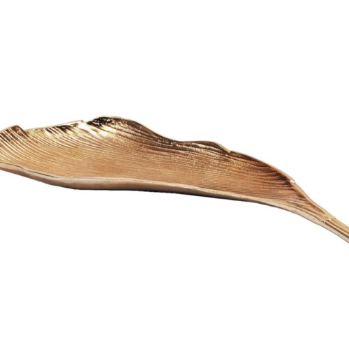 LEAF arany alumínium kínálótál LEAF arany alumínium kínálótál