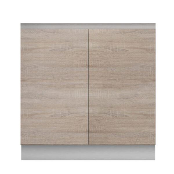 LINE barna mdf alsó konyhaszekrény 80cm