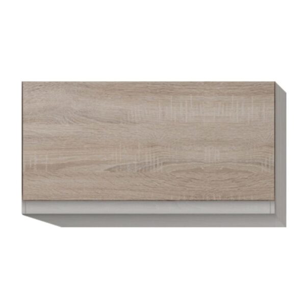 LINE B barna mdf felső konyhaszekrény 60cm