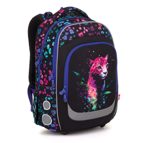 LORI iskolatáska neon leopárddal Topgal LORI 25074 LORI iskolatáska neon leopárddal Topgal LORI 25074