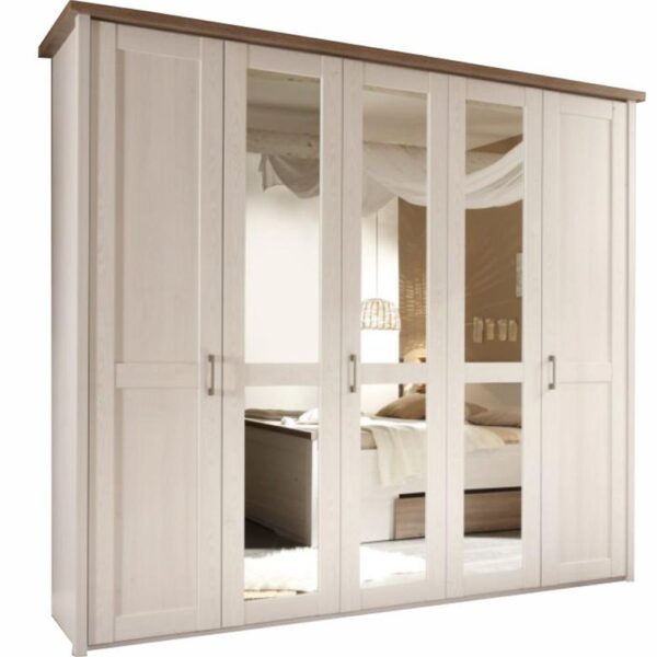 LUMERA fehér mdf szekrény