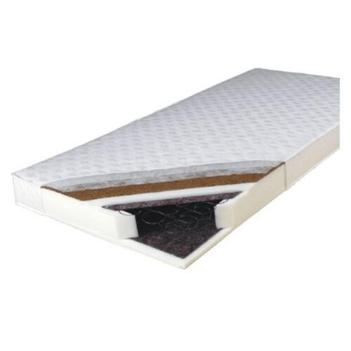 KOKOS kétoldalas fehér hab matrac 80x195cm KOKOS kétoldalas fehér hab matrac 80x195cm