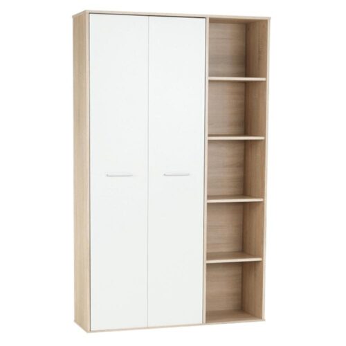MAURUS fehér mdf kétajtós szekrény MAURUS fehér mdf kétajtós szekrény
