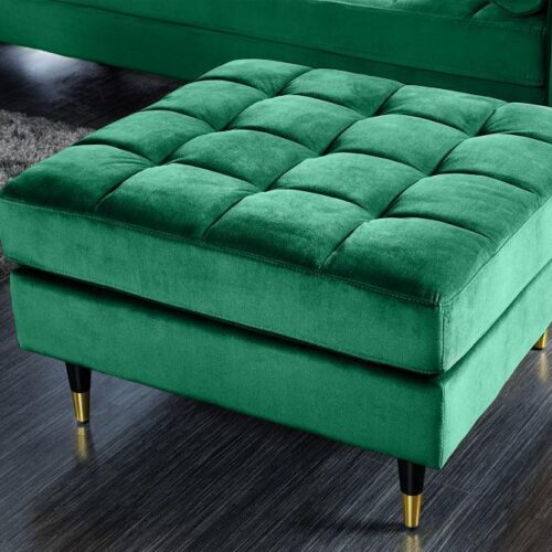 COZY VELVET zöld lábtartó 80cm COZY VELVET zöld lábtartó 80cm