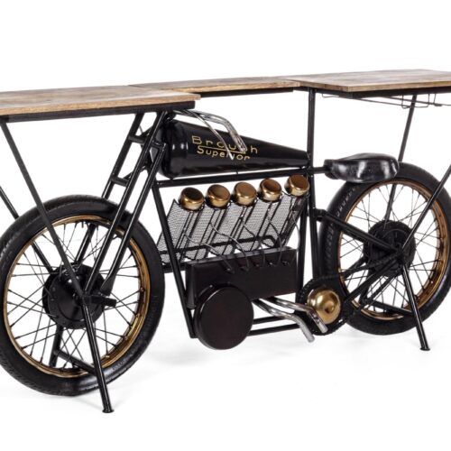 MOTO replika bar konzolasztal 183cm MOTO replika bar konzolasztal 183cm