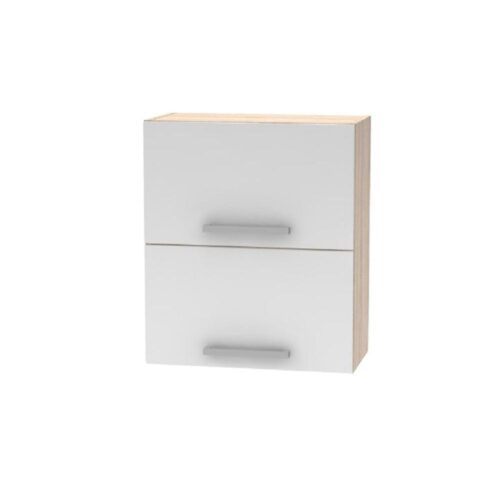 PLUS II fehér mdf kétajtós felső konyhaszekrény 60cm PLUS II fehér mdf kétajtós felső konyhaszekrény 60cm