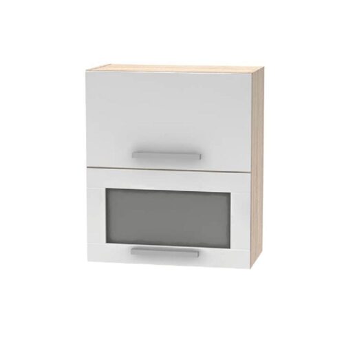PLUS III fehér mdf kétajtós felső konyhaszekrény 60cm PLUS III fehér mdf kétajtós felső konyhaszekrény 60cm