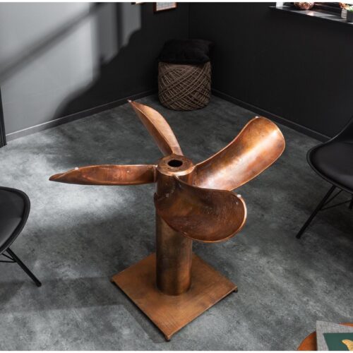 OCEAN bronz fém dohányzóasztal 94x94x74 OCEAN bronz fém dohányzóasztal 94x94x74