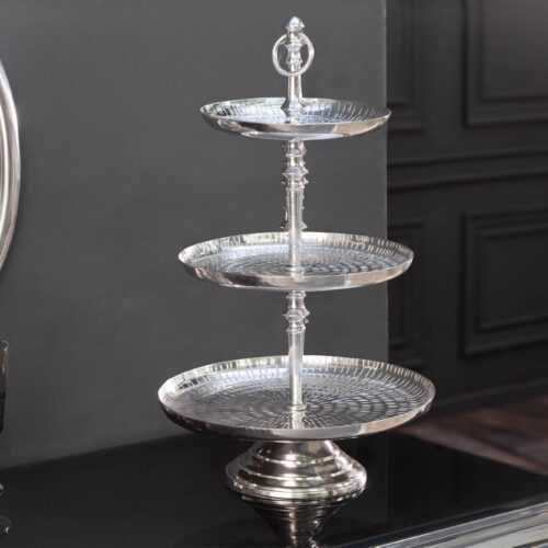 ORIENT 3 ezüst alumínium kínálótál 50cm ORIENT 3 ezüst alumínium kínálótál 50cm