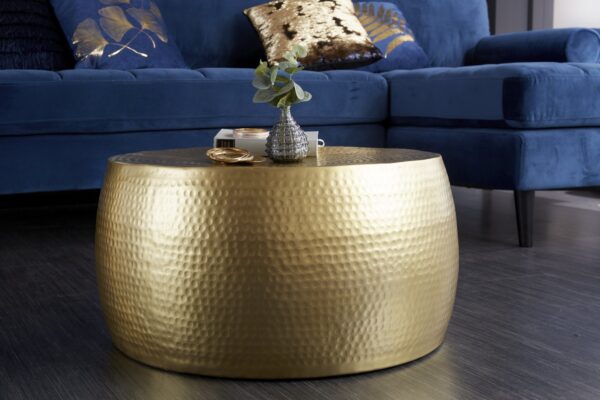 ORIENT II arany alumínium dohányzóasztal 60cm ORIENT II arany alumínium dohányzóasztal 60cm