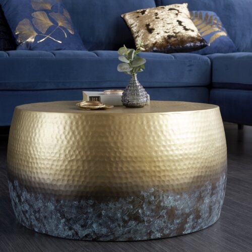 ORIENT III arany alumínium dohányzóasztal 60cm ORIENT III arany alumínium dohányzóasztal 60cm