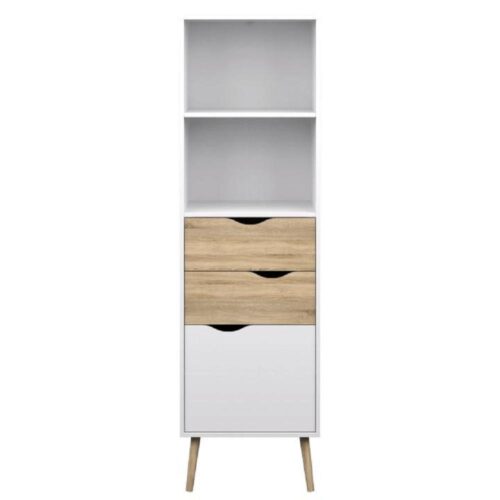 OSLO fehér mdf vitrin OSLO fehér mdf vitrin