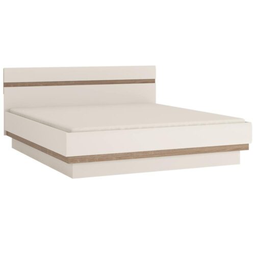 LYNATET fehér mdf ágy