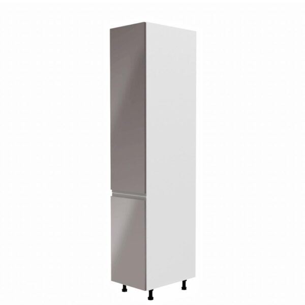 AURORA szürke mdf magasszekrény balos 40cm