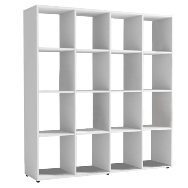 SARAH fehér mdf könyvespolc