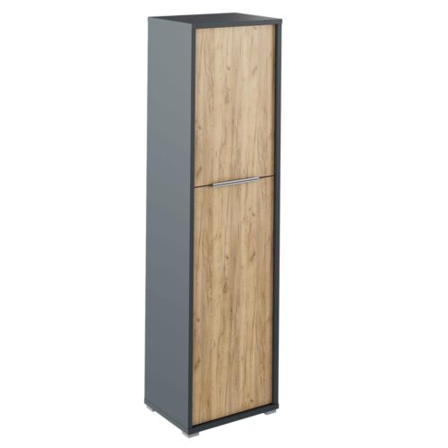 RIOMA VII szürke és barna mdf szekrény RIOMA VII szürke és barna mdf szekrény