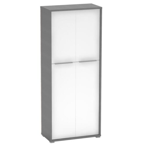 RIOMA szürke és fehér mdf szekrény RIOMA szürke és fehér mdf szekrény