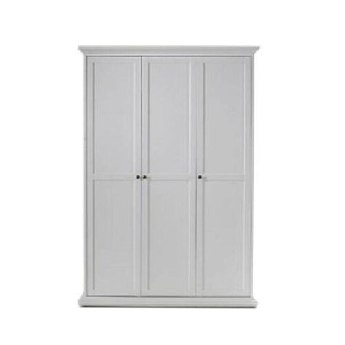 PARIS háromajtós fehér mdf szekrény PARIS háromajtós fehér mdf szekrény