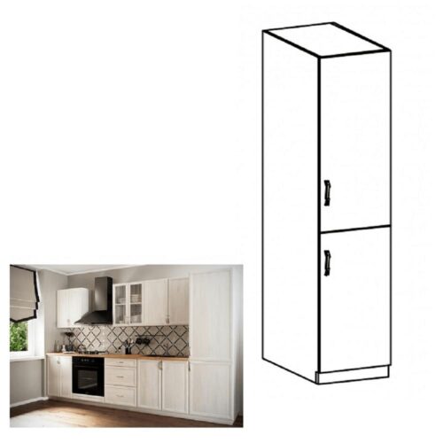 SICILIA A fehér mdf álló konyhaszekrény 40cm SICILIA A fehér mdf álló konyhaszekrény 40cm