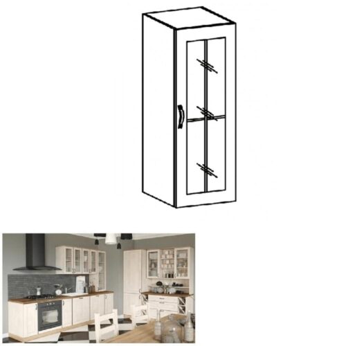 ROYAL B fehér mdf felső konyhaszekrény 40cm ROYAL B fehér mdf felső konyhaszekrény 40cm