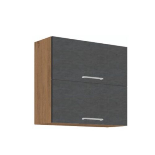 VEGA A szürke mdf felső konyhaszekrény 80cm VEGA A szürke mdf felső konyhaszekrény 80cm