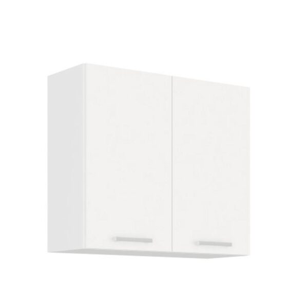 SPLIT fehér mdf felső konyhaszekrény 80cm