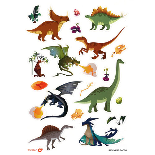 Dino Matricák Topgal STICKERS 24054 Dino Matricák Topgal STICKERS 24054