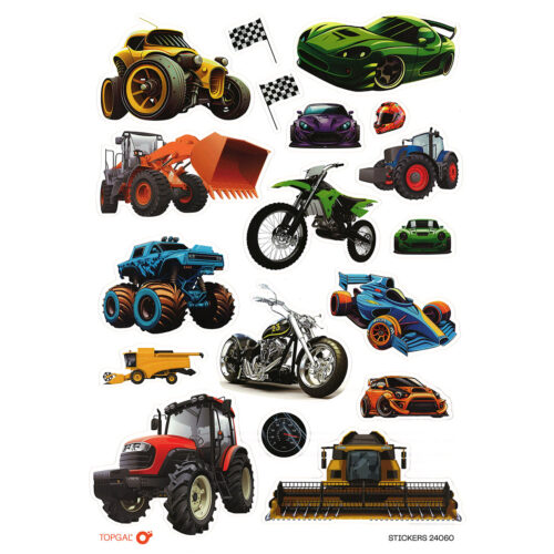 Moto matricák Topgal STICKERS 24060 Moto matricák Topgal STICKERS 24060