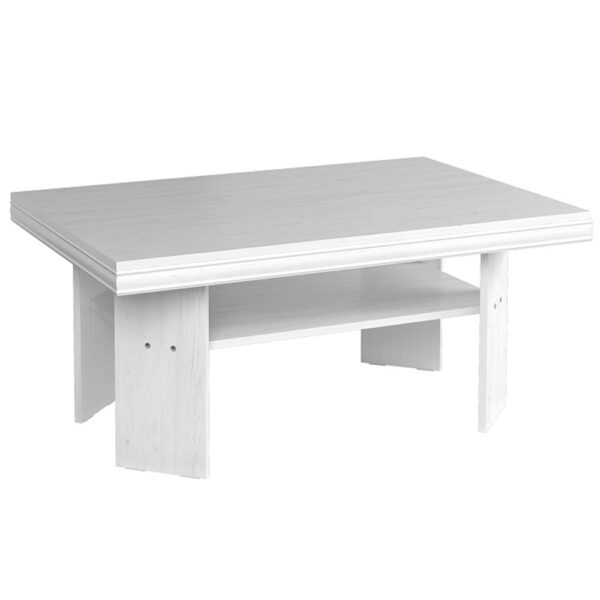 KORA törtfehér mdf dohányzóasztal 120cm