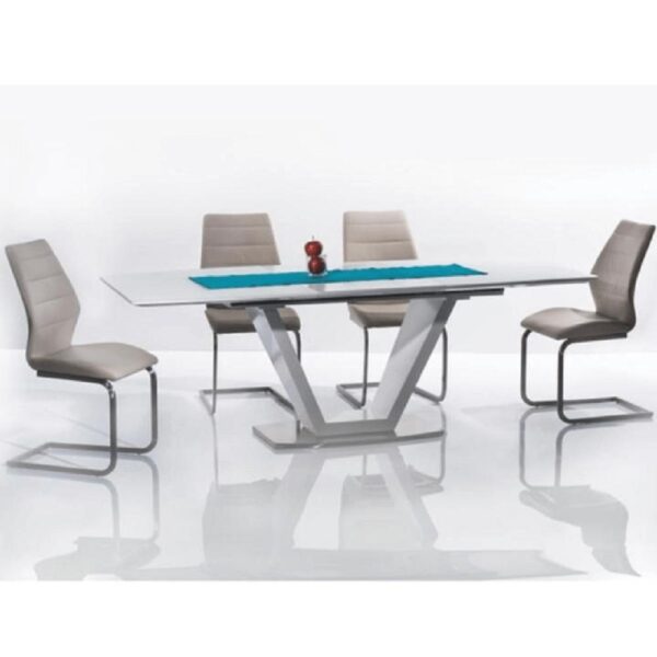 PERAK fehér mdf étkezőasztal 220cm