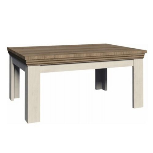 ROYAL barna és fehér mdf dohányzóasztal ROYAL barna és fehér mdf dohányzóasztal