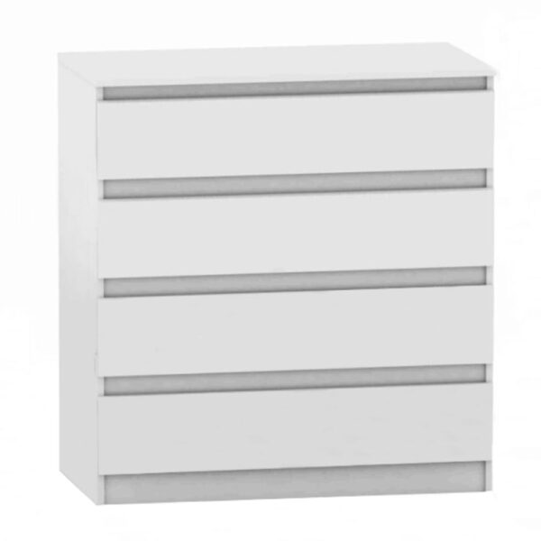 HANY 4 fiókos fehér mdf komód