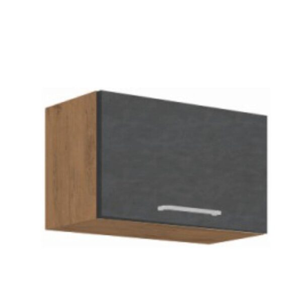 VEGA E szürke mdf felső konyhaszekrény 80cm