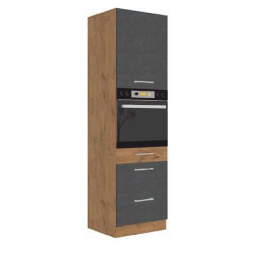 VEGA D szürke mdf álló konyhaszekrény 60cm VEGA D szürke mdf álló konyhaszekrény 60cm