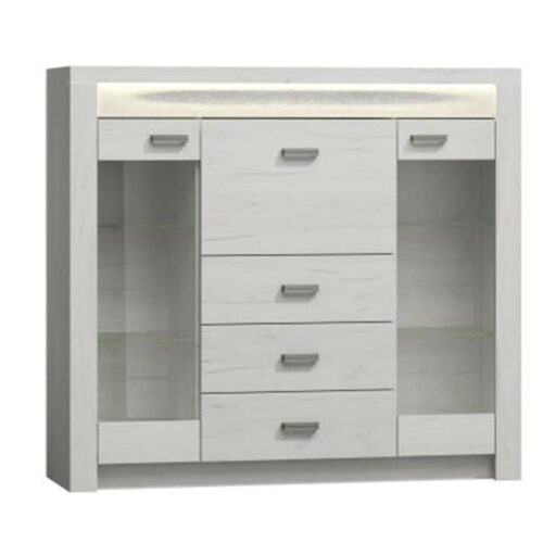 INFINITY D fehér mdf komód INFINITY D fehér mdf komód