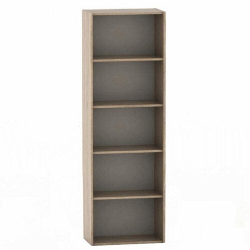 TEMPO sonoma tölgy barna mdf könyvespolc TEMPO sonoma tölgy barna mdf könyvespolc