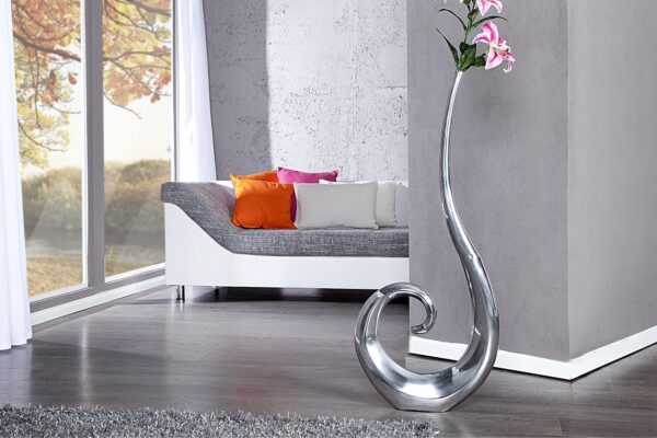 WAVE ezüst váza 106cm WAVE ezüst váza 106cm