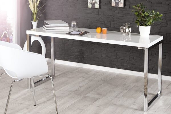 WHITE DESK fehér íróasztal 140cm WHITE DESK fehér íróasztal 140cm