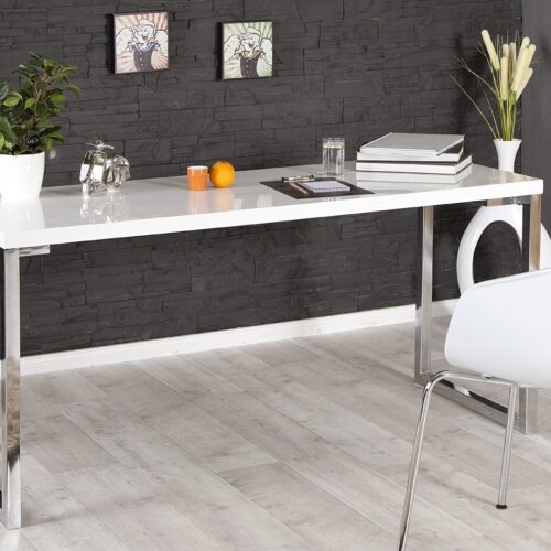 WHITE DESK fehér íróasztal 160cm WHITE DESK fehér íróasztal 160cm