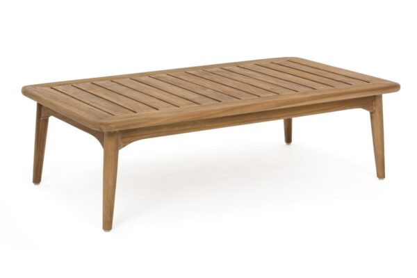 XENIA barna teakfa kerti dohányzóasztal 120cm XENIA barna teakfa kerti dohányzóasztal 120cm